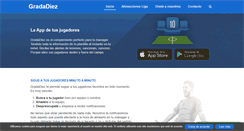 Desktop Screenshot of gradadiez.com